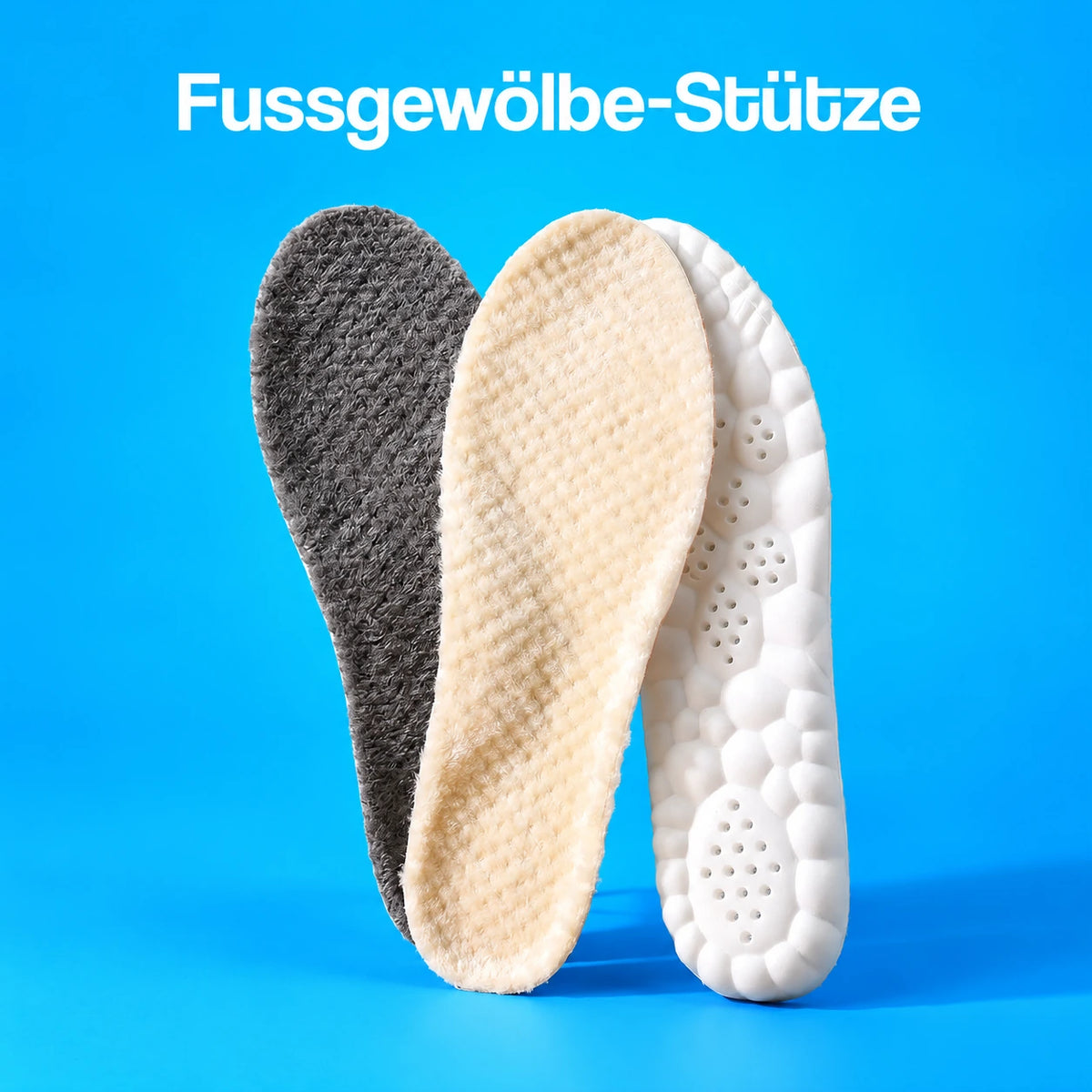 Plüsch-Einlegesohlen